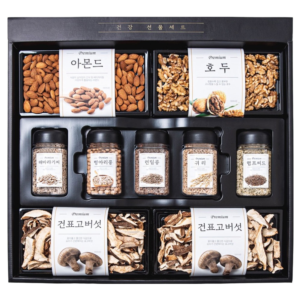 자연다움 건강담은 견과건버섯 혼합세트 1호 34,900원