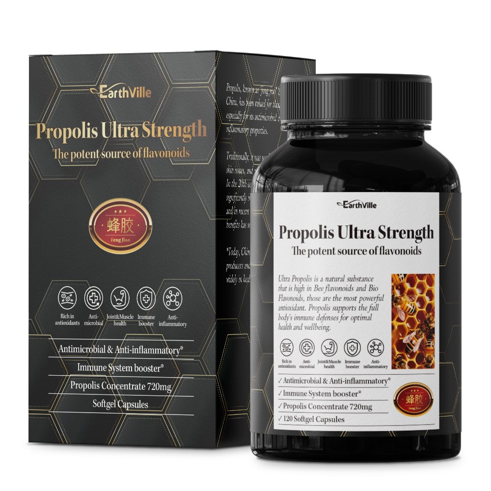 어스빌 프로폴리스 울트라 플라보노이드 원액 항균항염 액상 고함량 영양제 120캡슐 44,420원