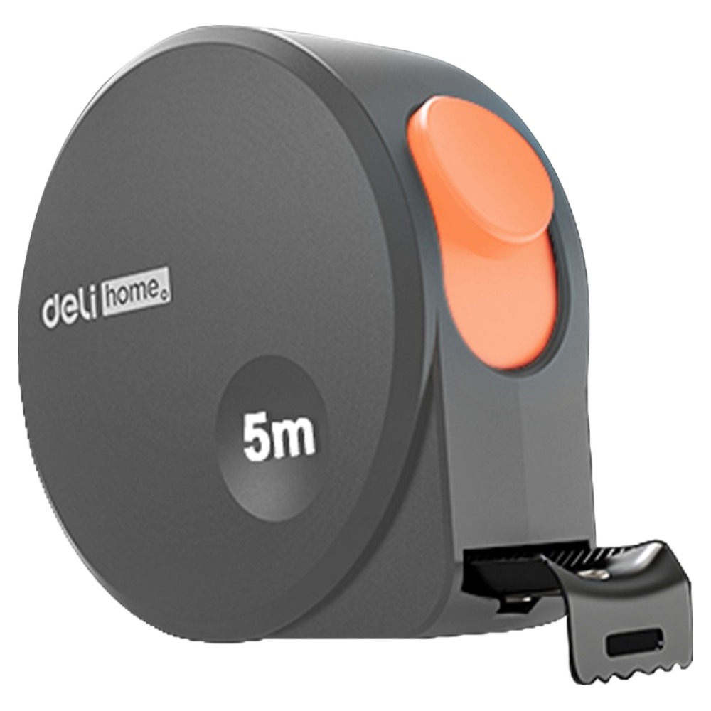 델리 홈시리즈 고정밀 탄소강 미끄럼방지 줄자 옐로우 5m HT8519C 6,200원