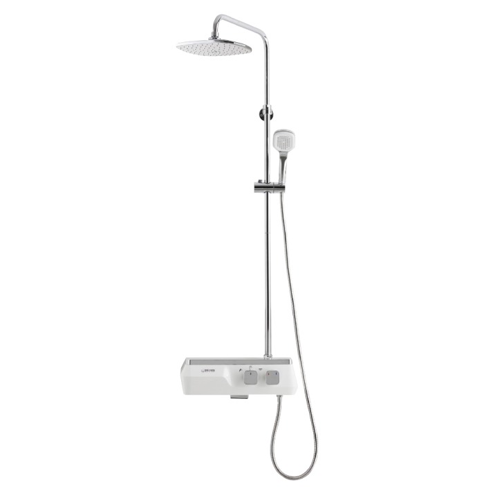 국산 대성금속 해바라기샤워기 DS B6012 W 화이트 선반형 샤워수전 레인샤워기, 1개 153,000원