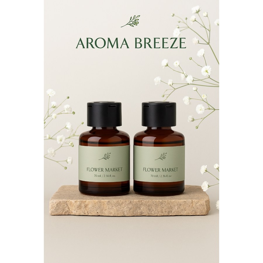 아로마브리즈 클래식 심지타입 차량용 디퓨저 70ml, 아쿠아시크릿 70ml, 2개 28,500원