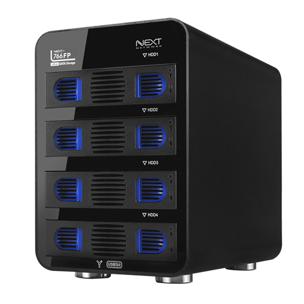 NEXTU 766FP 4베이 RAID 외장하드 데이터 스토리지 207,800원