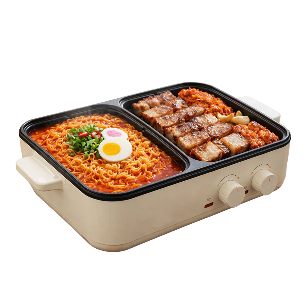 하드라인 반반 전기그릴 미니 멀티 그릴팬 멀티쿠커, 하드라인 전기그릴 35,900원