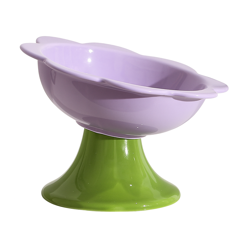 오멍 반려동물 식기 밥그릇 물그릇 세라믹 도자기, 퍼플, 1개 13,800원