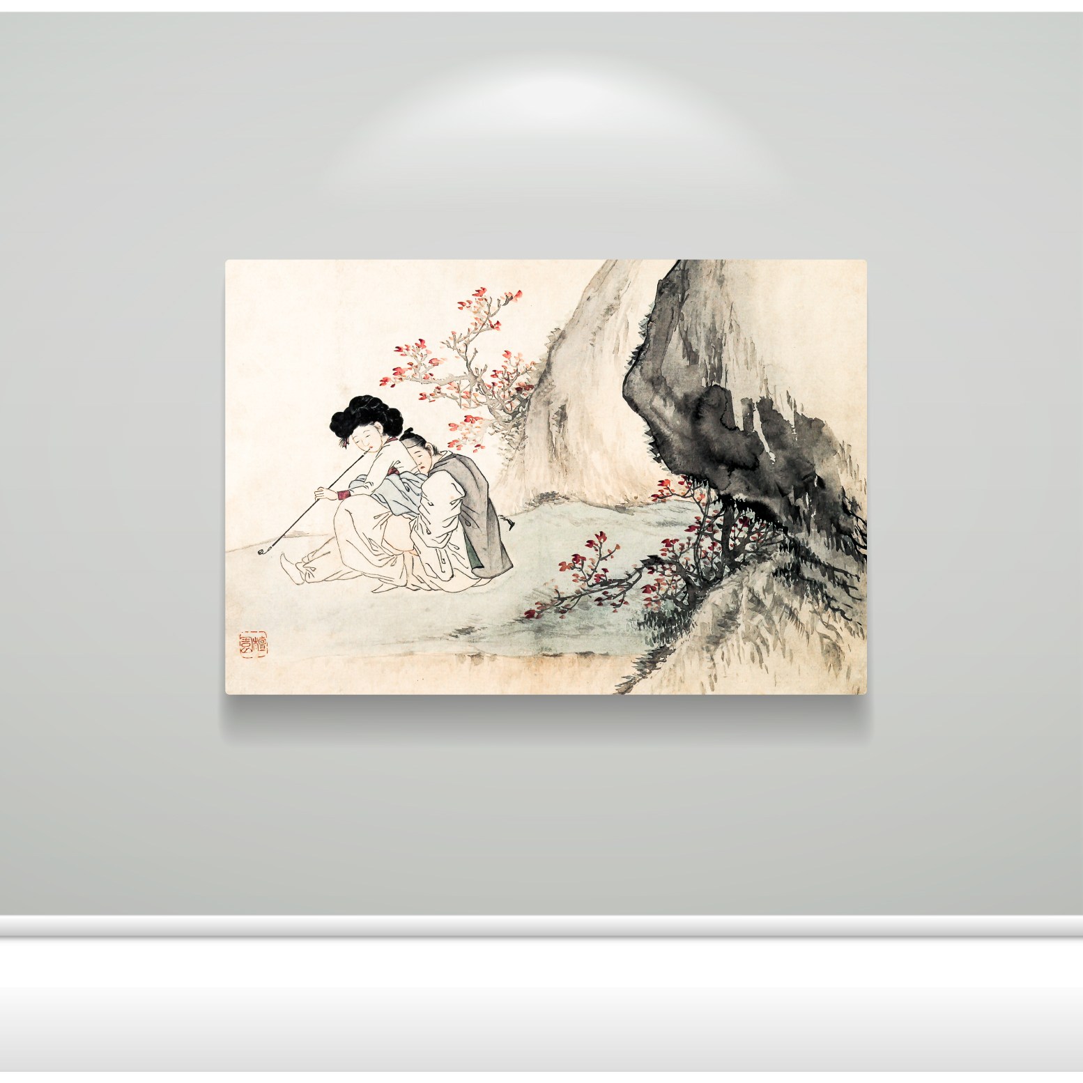 명화액자 김홍도 춘화첩 아크릴액자 원목디아섹 캔버스액자 117,000원