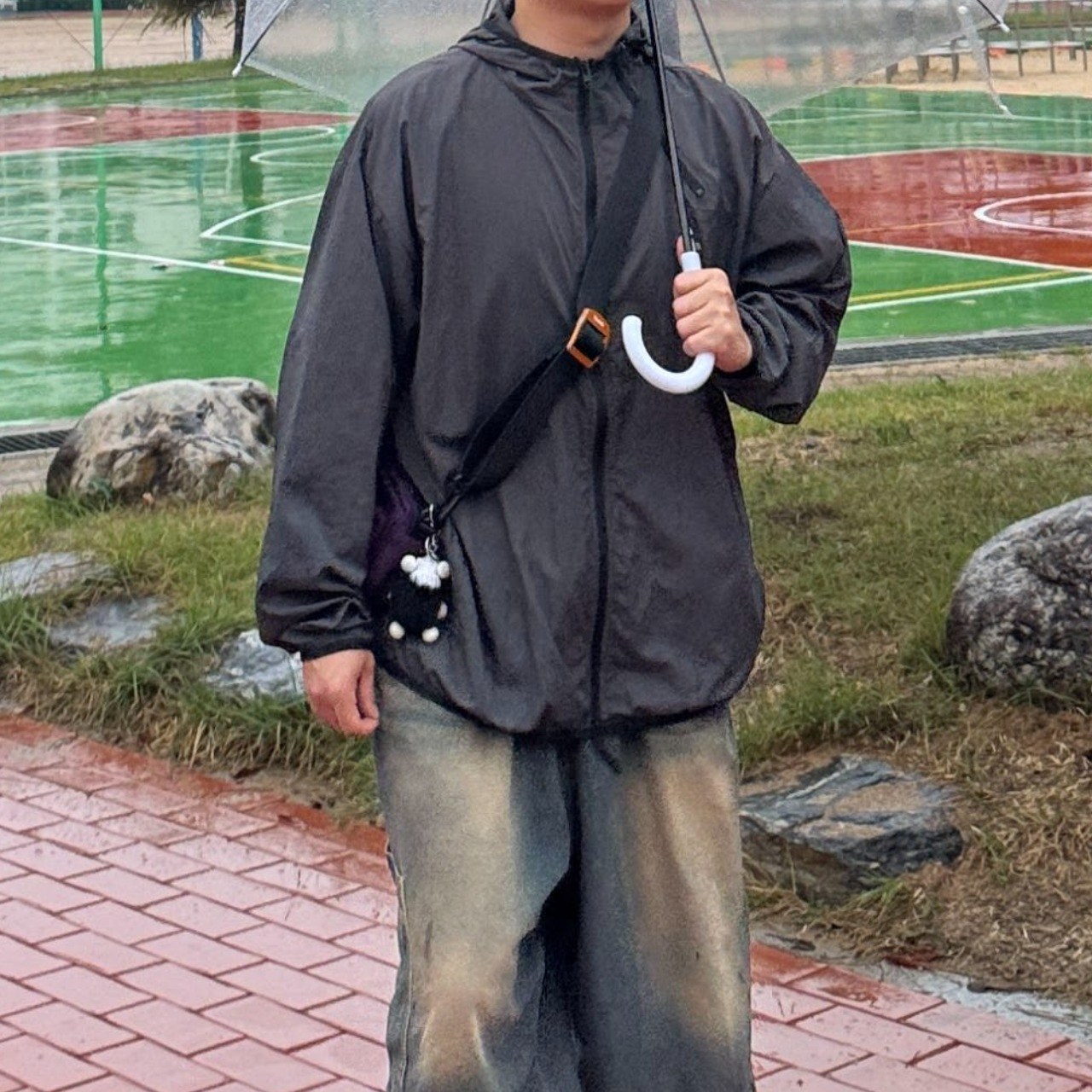 1+1 후드 경량 바람막이 러닝 자켓 남자 바람막이 남녀공용 39,800원