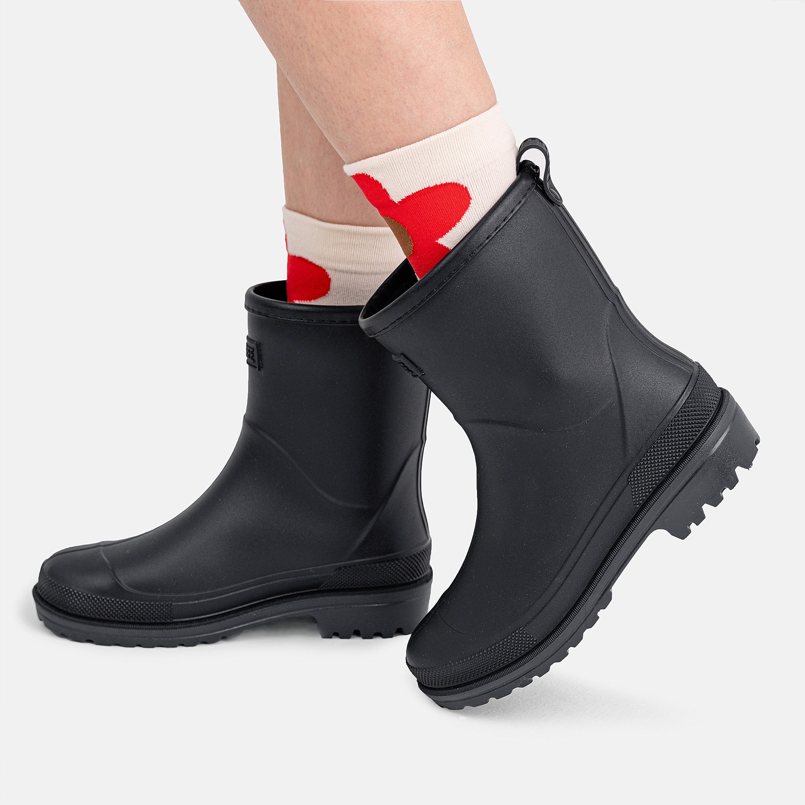 [라마트리 클래식스텝]  발 편한 쿠션감 좋은 미끄럼방지 비오는날 패션 레인부츠 59,000원