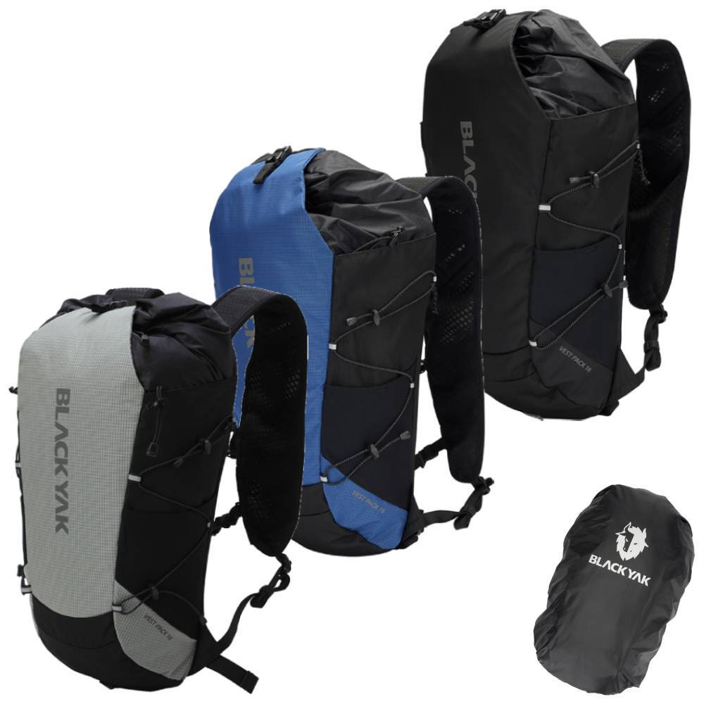 블랙야크 25년 16리터 소형 스포츠 경량배낭 트레일러닝 베스트팩16 2BYKSXU902 104,000원
