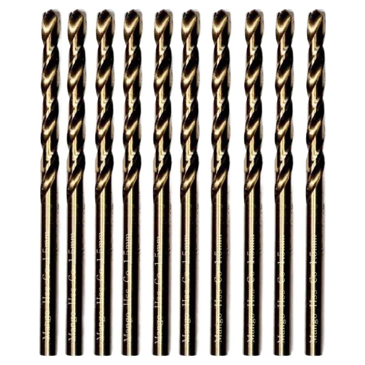 망고테크 CO 고강도 코발트 스텐기리 1.5mm 10개입 세트 서스 타공 드릴날 드릴비트 스테인레스 샤시 철제 철기리 철재 8,400원