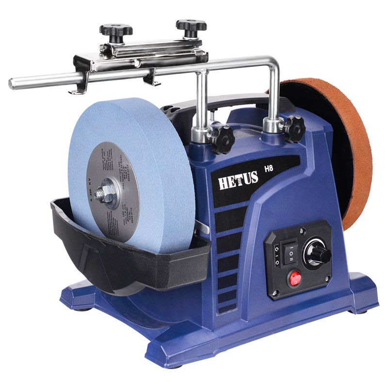 수냉식 전동 칼갈이 연마기 탁상 8인치 그라인더 습식 195,800원