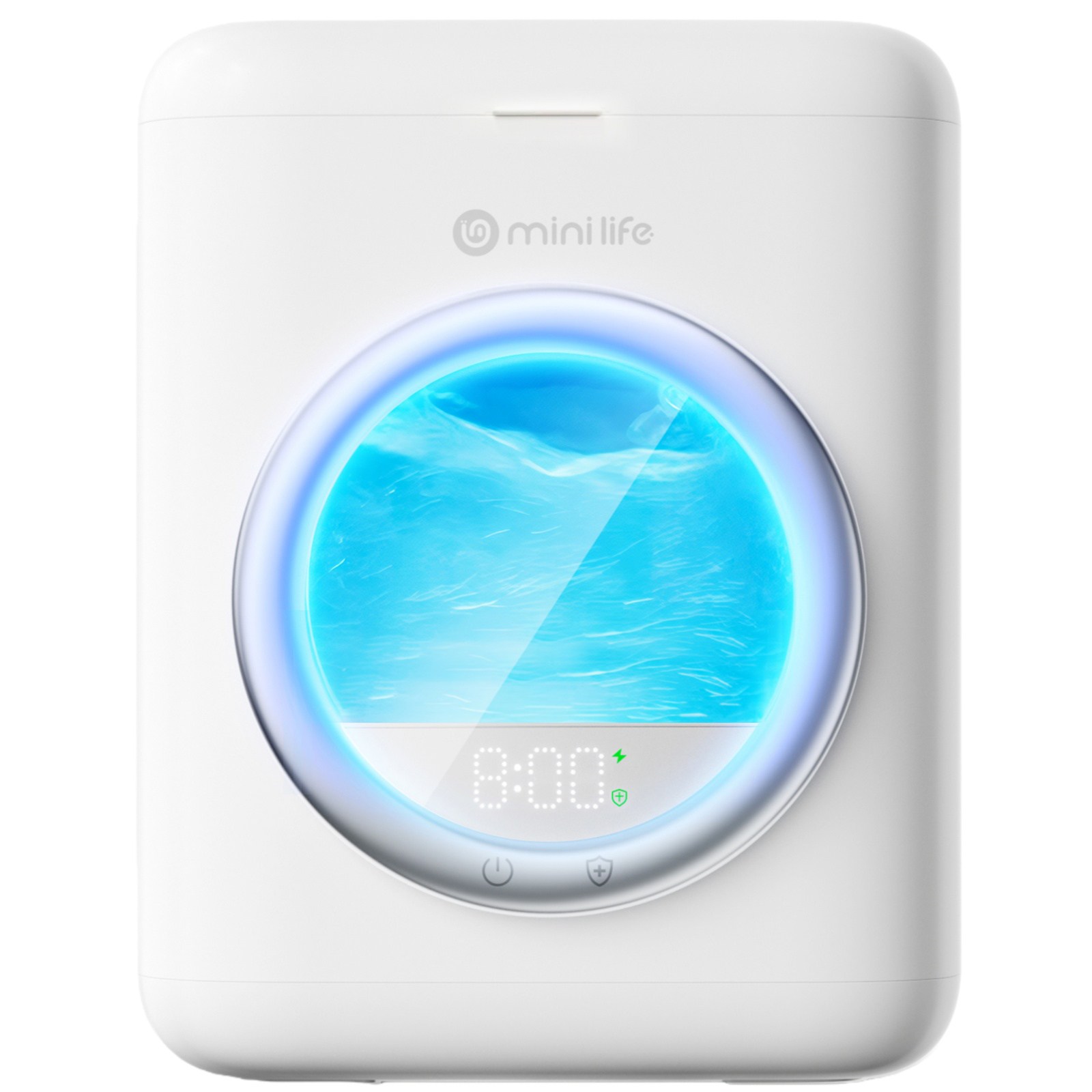 mini life 미니 세탁기 2L용량 무선 방수 속옷 양말 아기옷 전용 살균 Type-C 충전식 4000mAh, 흰색, 미니 세탁기 89,900원