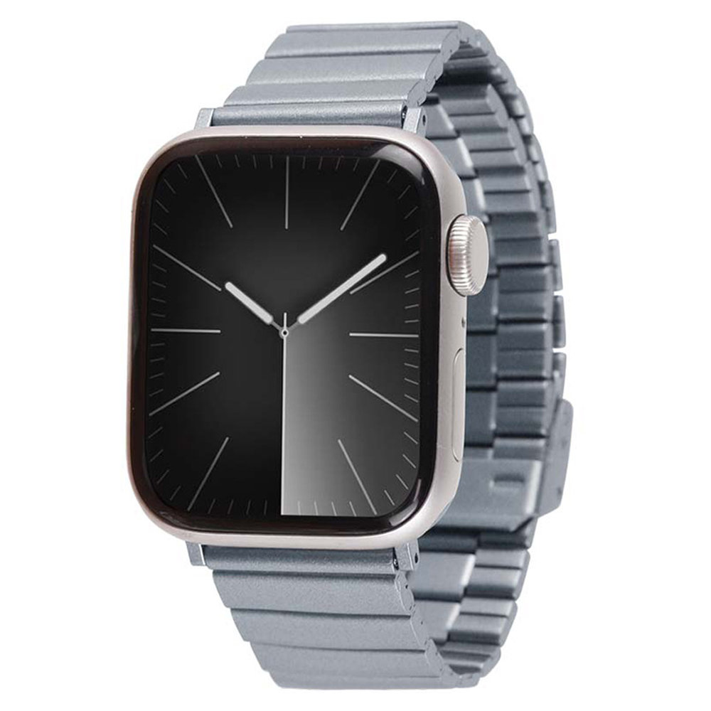 젤리타이거 애플워치 링크브레이슬릿 메탈 밴드 스트랩 42 / 44 / 45 / 46 / 49mm, 스페이스, 1개 14,900원