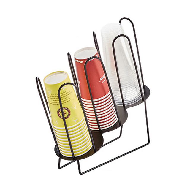 카페 커피용품 컵 리드 뚜껑 아이언 3단 디스펜서 정리대 22,290원