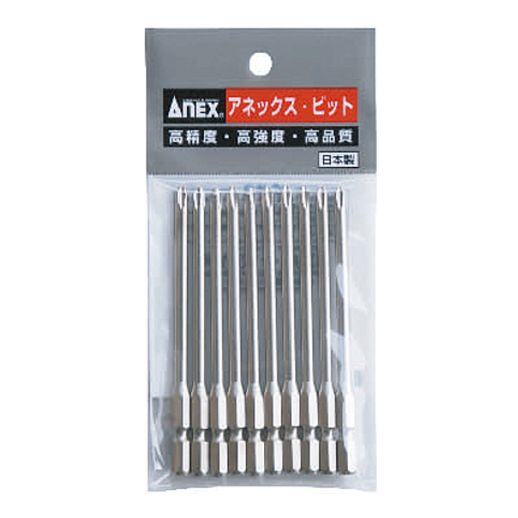 아넥스 십자 단면 비트 2 x 100 mm AH-16M 10p, 1세트 2,300원