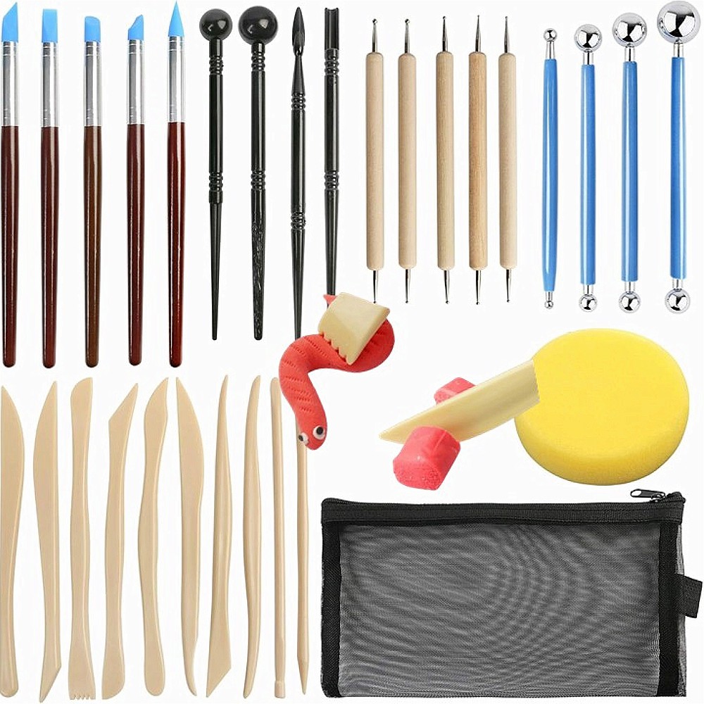 BINSTORE 점토 클레이 찰흙 도구 조각 공예 용품 세트 9,700원