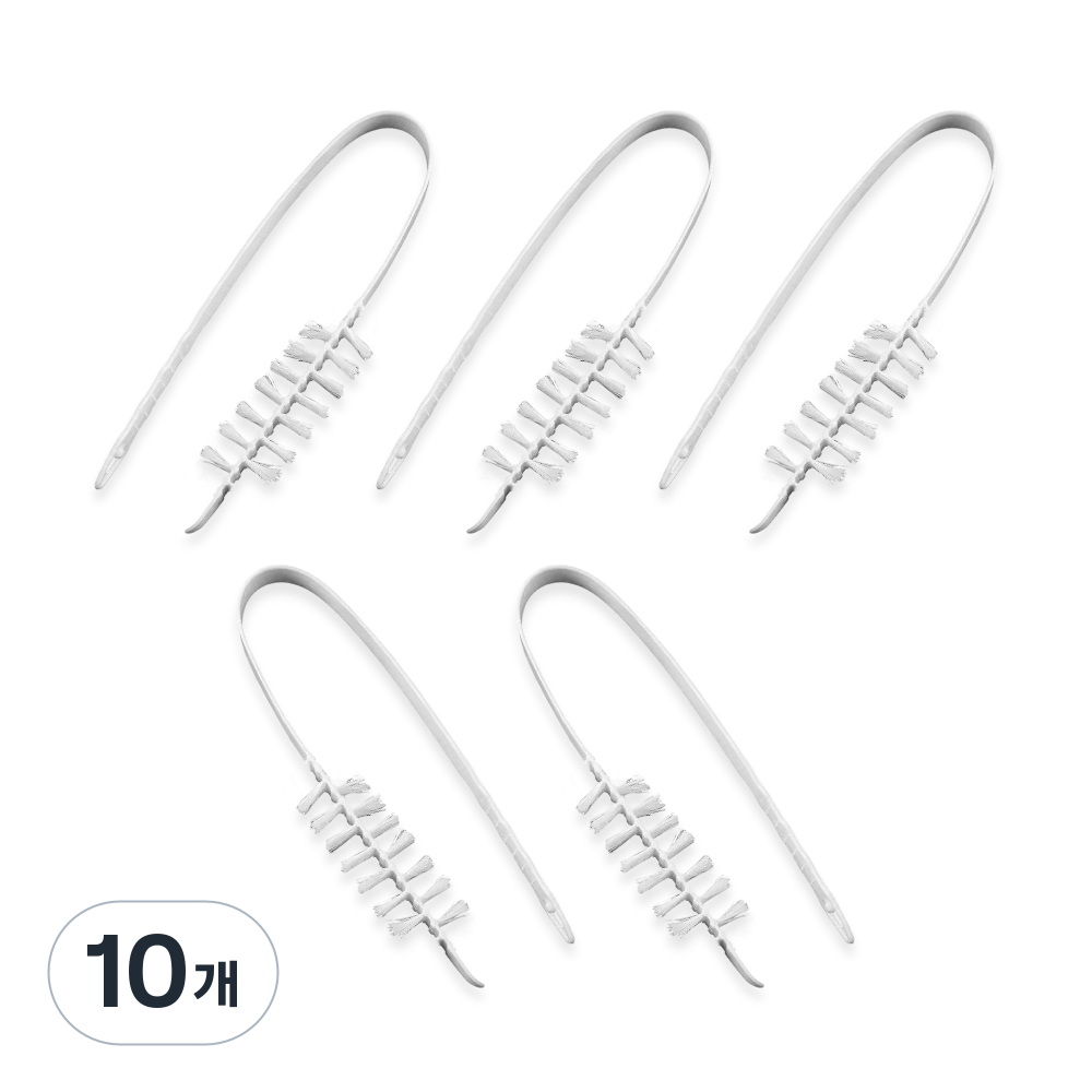 하루미 세탁기 틈새 청소솔 브러쉬, 화이트, 10개 17,000원
