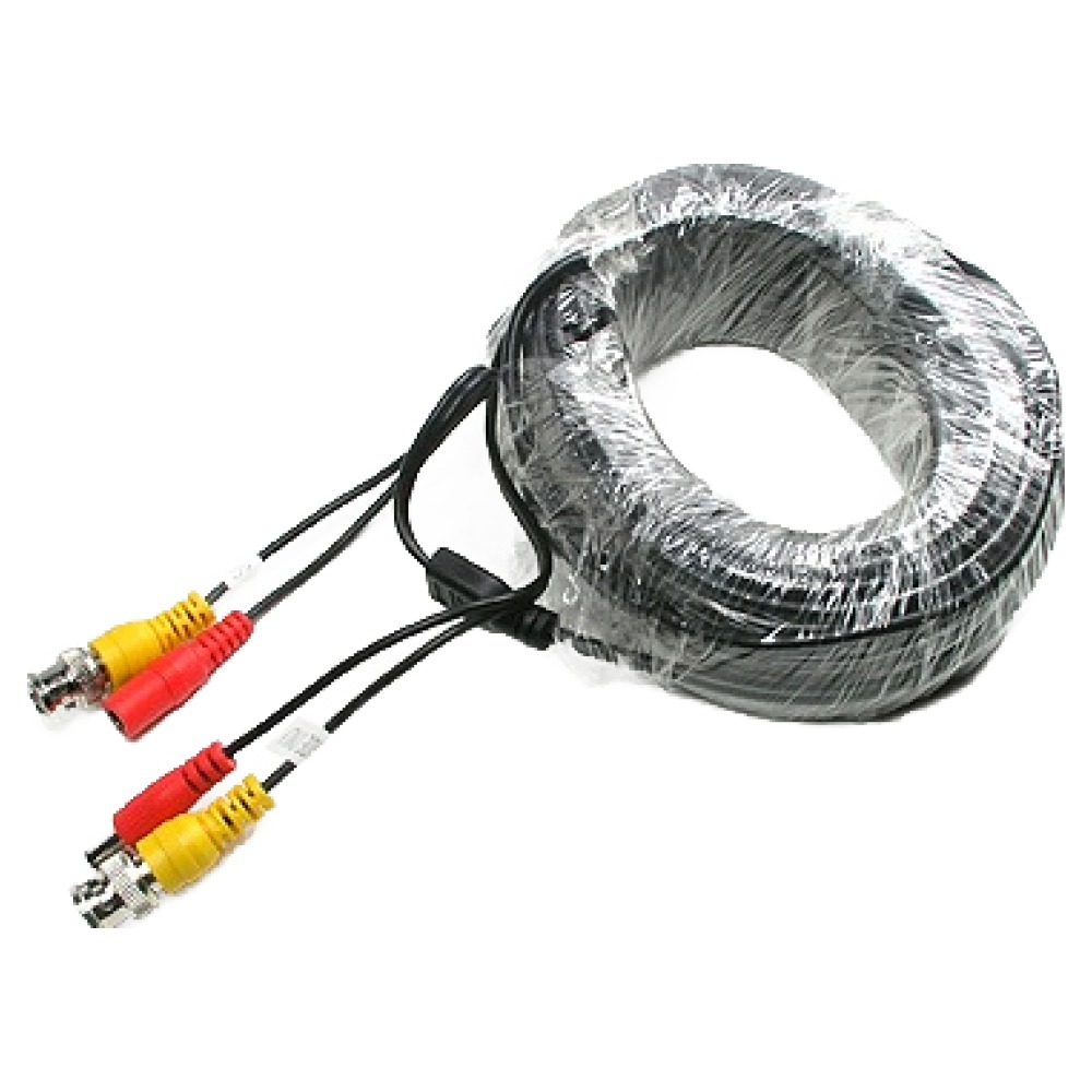 컴스 CCTV BNC DC 5.5 전원 케이블 회색검정 20m 6,460원