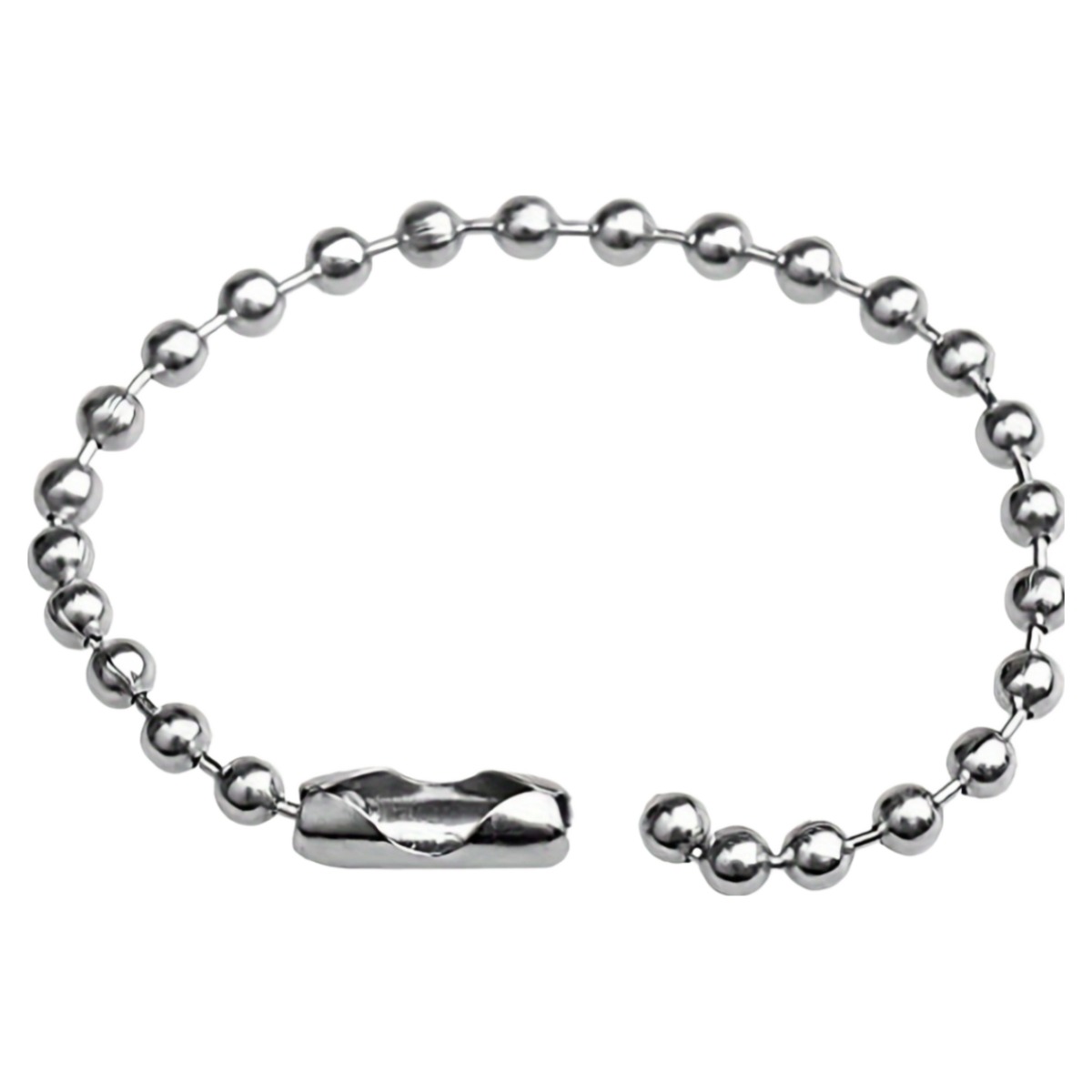 다용도 금속 비드 체인 볼조인트 키링 연결고리 50P 세트 5,800원