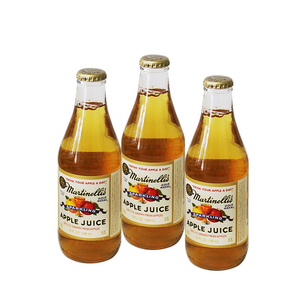 마르티넬리 골드메달 스파클링 애플주스, 296ml, 9개 25,370원