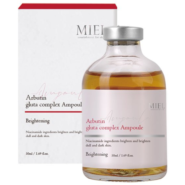 미엘 알부틴 글루타 컴플렉스 앰플 50ml+마스크팩10장무료, 50ml, 1개 54,000원