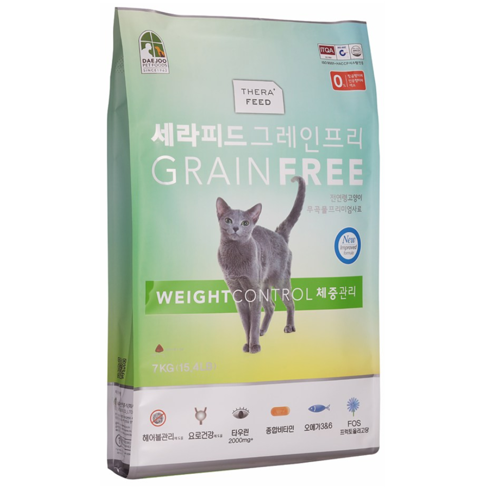 세라피드 그레인프리 체중관리 고양이 사료, 다이어트(체중유지), 2kg, 1개 14,500원