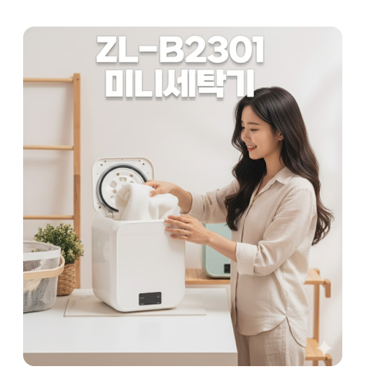 미니 세탁기 속옷 행주 양말 아기옷 UV 살균 세탁기 여행용 소형 세탁기 ZL-B2301, 민트, 민트 ZL-B2301 58,900원