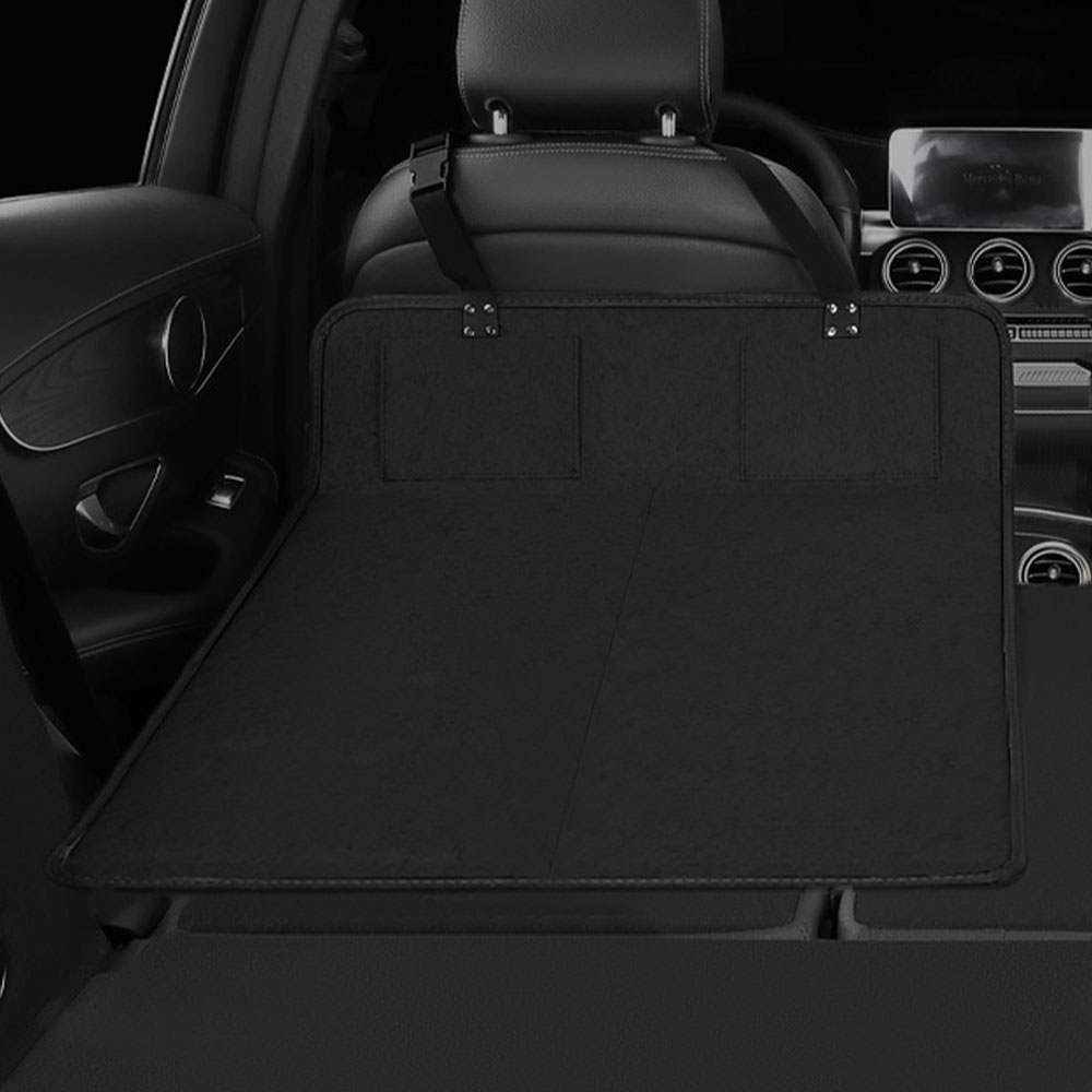 크로니클 차량용 뒷좌석 평탄화 캠핑 접이식 수납 매트 2포인트 L, 블랙, 컨텐츠 참조 25,000원