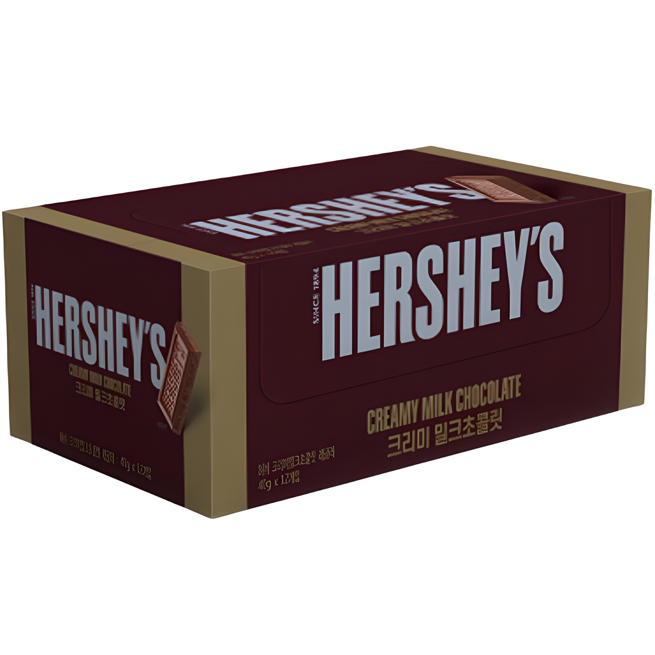 허쉬 크리미 밀크 초콜릿, 40g, 12개 15,400원