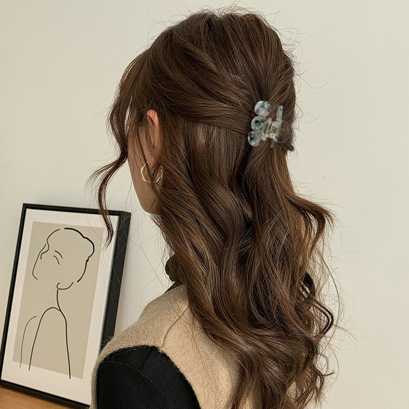 미다미 카리나 컬러 쉘 자개 집게핀 (2size/5컬러) 8,900원