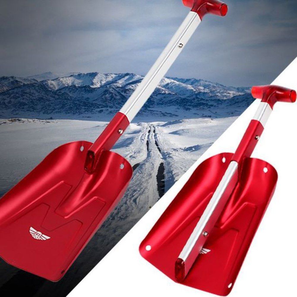 백패킹눈삽 휴대용 캠핑 제설삽 푸른 도구 빨간색 알루미늄 야외 초경량 야전삽 겨울 19,300원