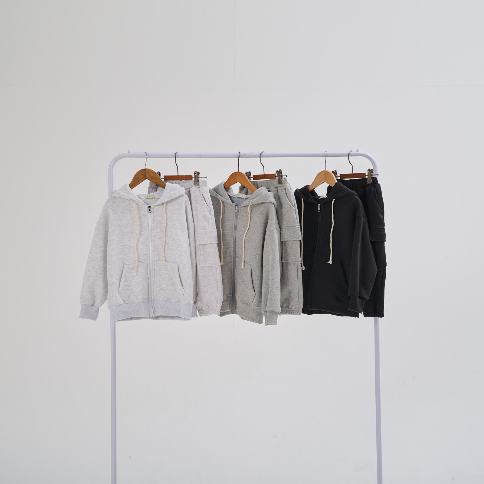 어나덜드림 기모 투웨이 세트 유아 아동 남아 여아 공용 아기 상하복 상하세트 겨울 후드 46,400원