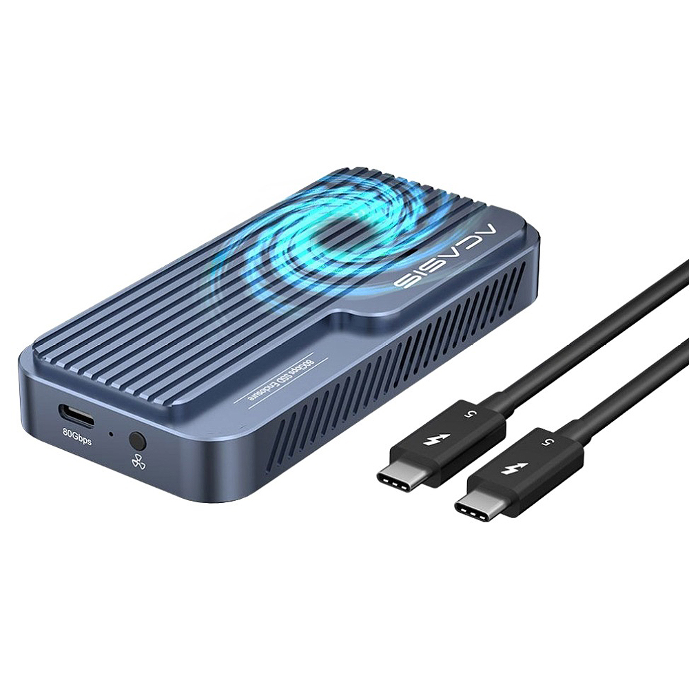 아카시스 썬더볼트5 M.2 NVMe SSD 외장 케이스, TB501 PRO, 1개 378,000원