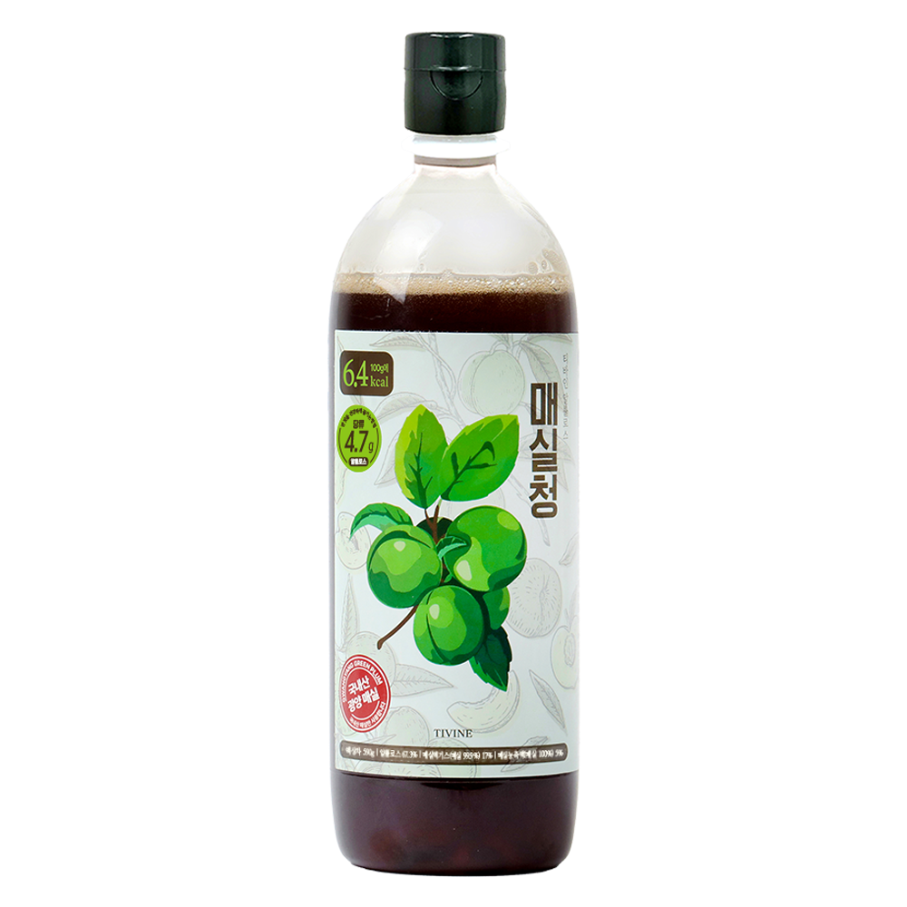 티바인 알룰로스 매실청 매실액기스 원액, 590g, 1개 12,900원