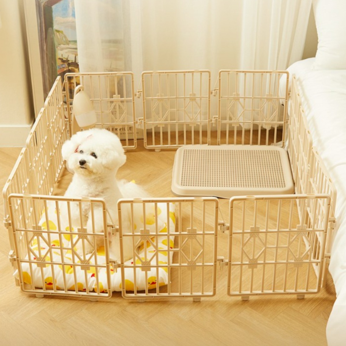 페페츠 강아지 울타리  ( 35cm * 39cm )  12p 아이보리 14,820원