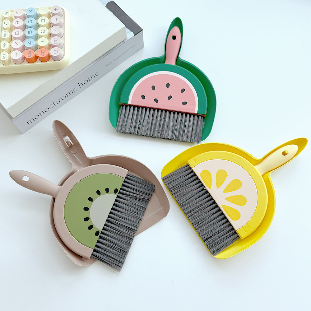 모나코올리브 과일가게 미니 빗자루 쓰레받기 세트 1P+1P 7,900원