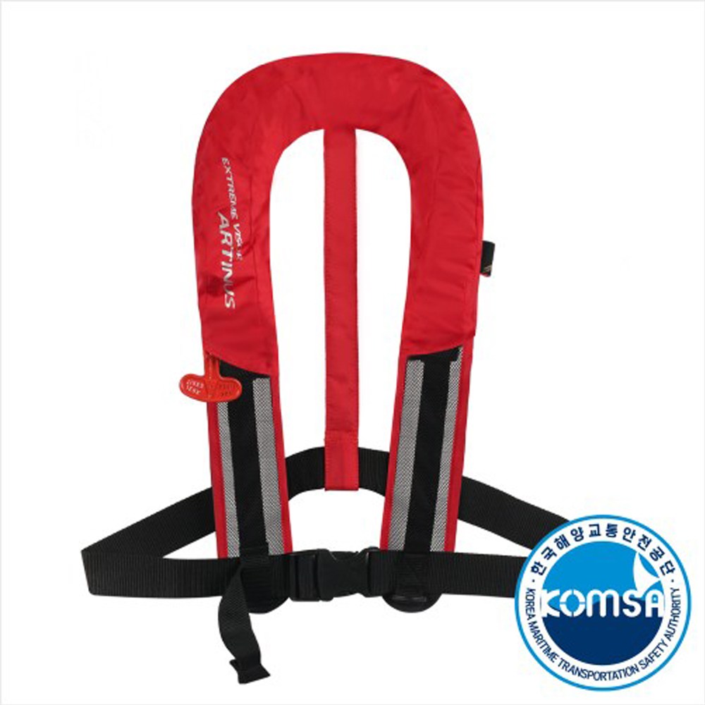 아티누스 ABSJ-038 자동 팽창구명복 블랙 레드 카모 198,000원