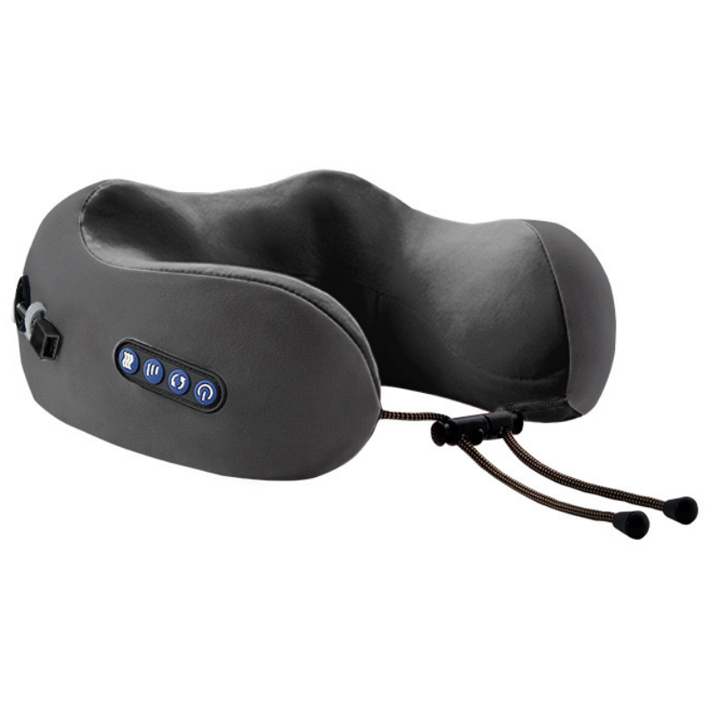 KELAKE 다기능 가열 진동 반죽 마사지기, 전기 가열 목 및 어깨 U 자형 마사지 목 베개, 휴대용 회사원 여행 목 베개 18,000원