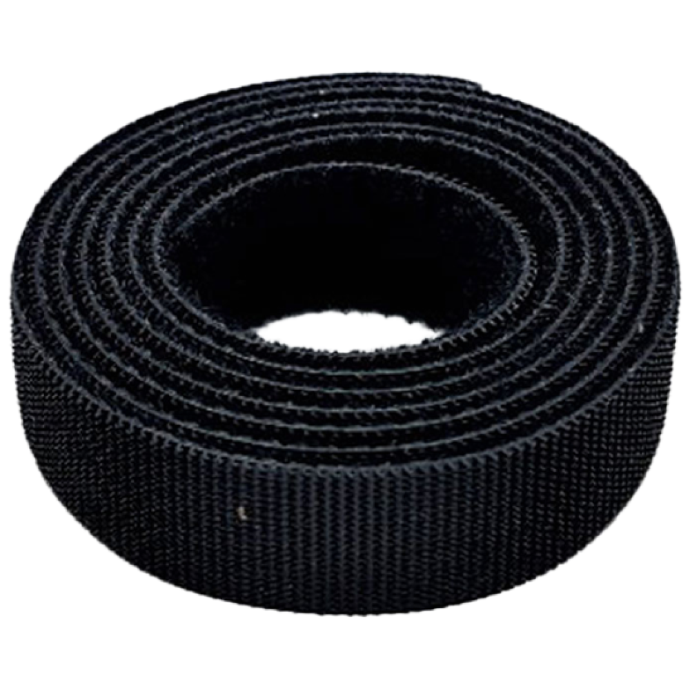 폭 1.5cm 전선정리 양면벨크로 케이블타이형 찍찍이타이 검정색, 1개 15,850원