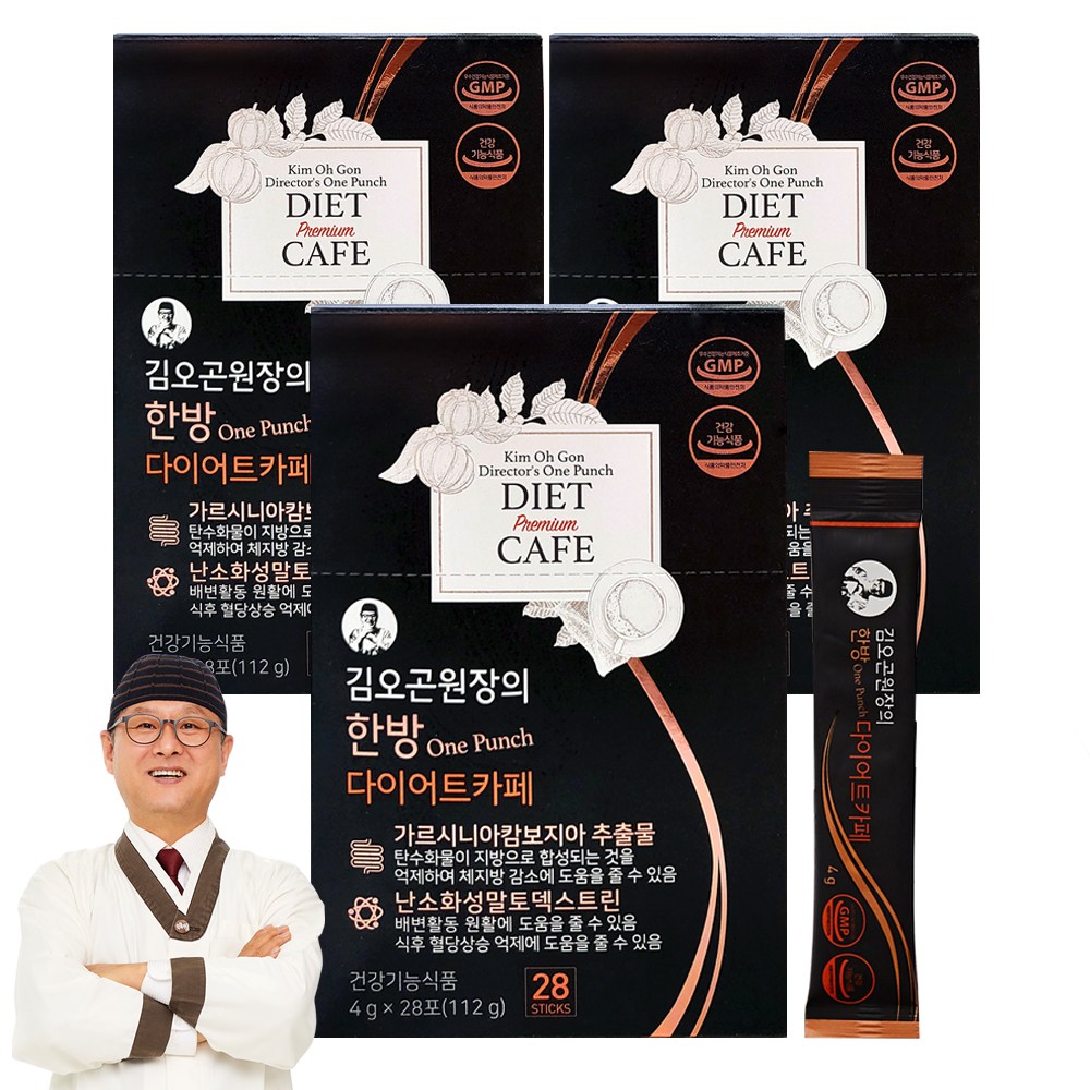 김오곤 원장의 한방(OnePunch) 다이어트 카페 28포, 4g, 84개 40,900원