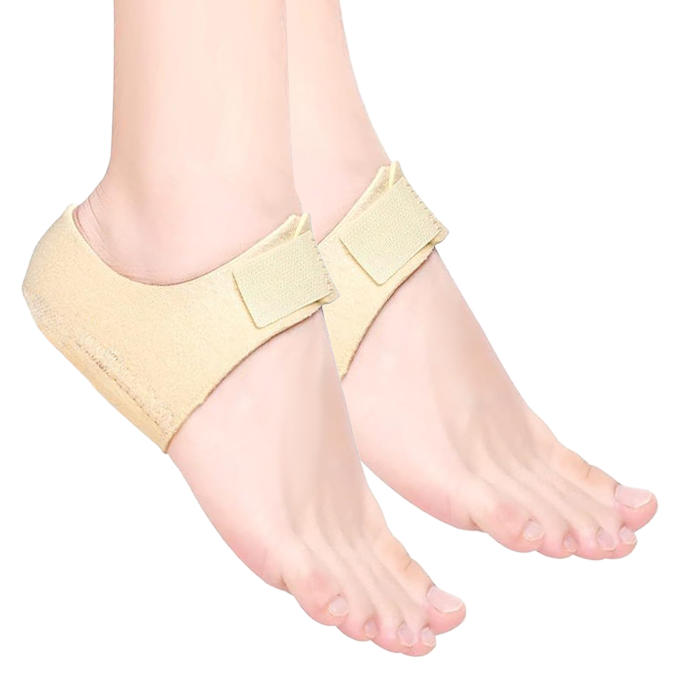 뒤꿈치 쿠션 깔창 발바닥 패드 양발착용 세트 베이지, 1세트 5,900원