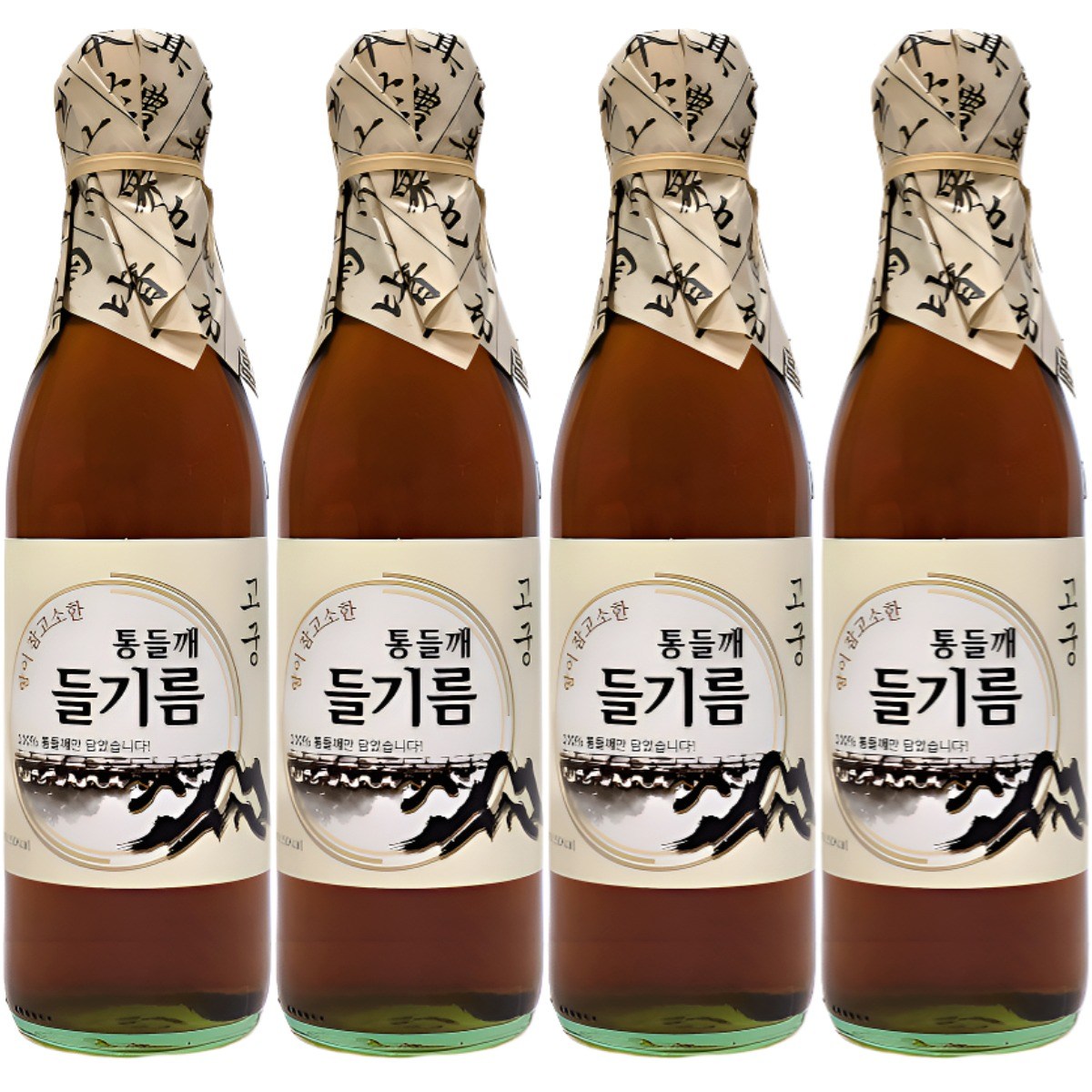 전통압착 고소한 통들깨 100% 방앗간 고궁들기름(주)경성, 350ml, 4개 26,900원