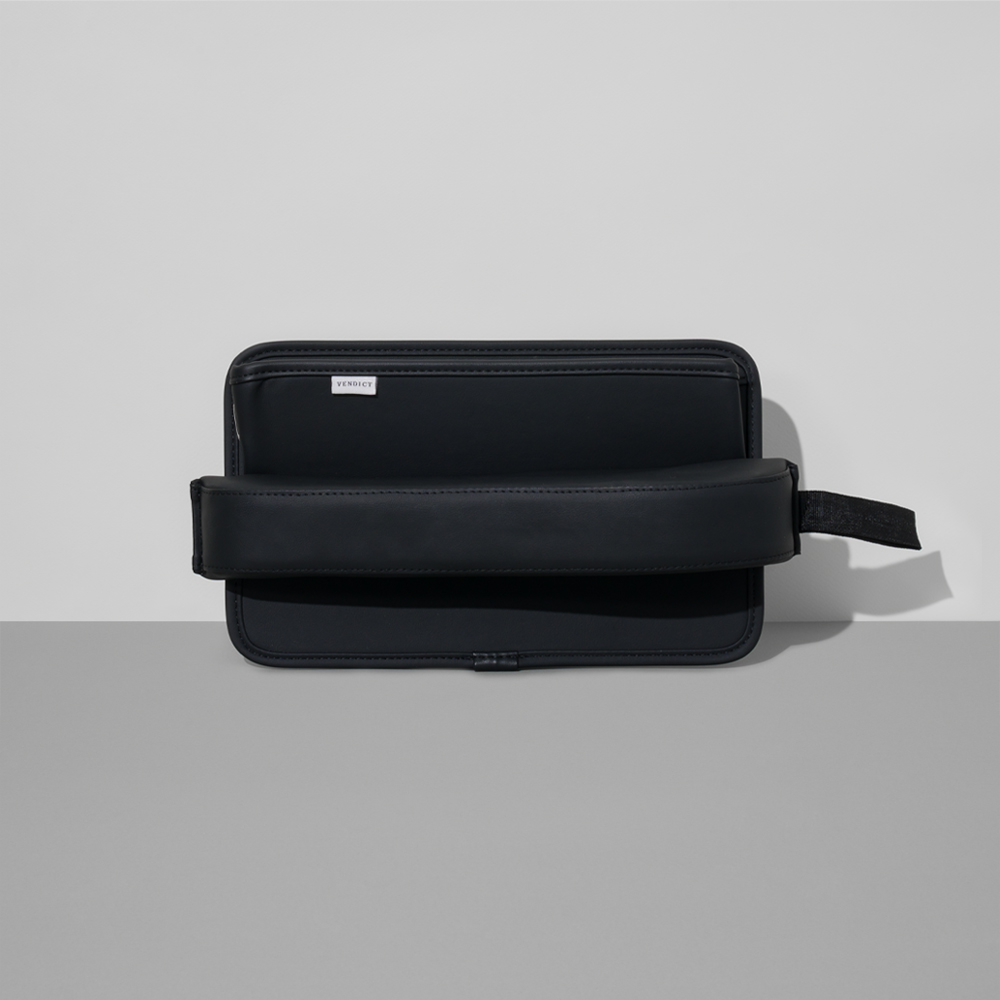 벤딕트 차량용 사이드 포켓 틈새 수납함 쿠션, 1개, 블랙, 현재가 20,950원