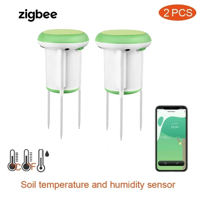 Tuya 스마트 지그비 토양 테스터 온도 및 습도 측정기 방수 온습도계 정원 자동화 관개 감지기 63,700원