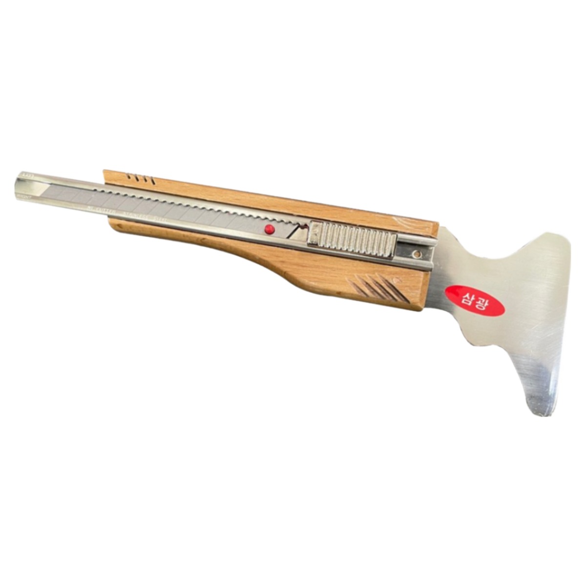 인테리어필름 시공칼/삼광_나무 우드 사선 스텐 헤라 칼, 1 22,500원