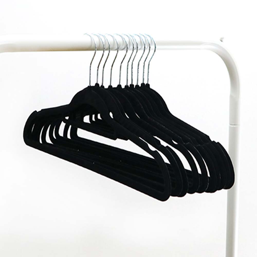 LOIKO 벨벳 논슬립 옷걸이 블랙 50개입 13,770원