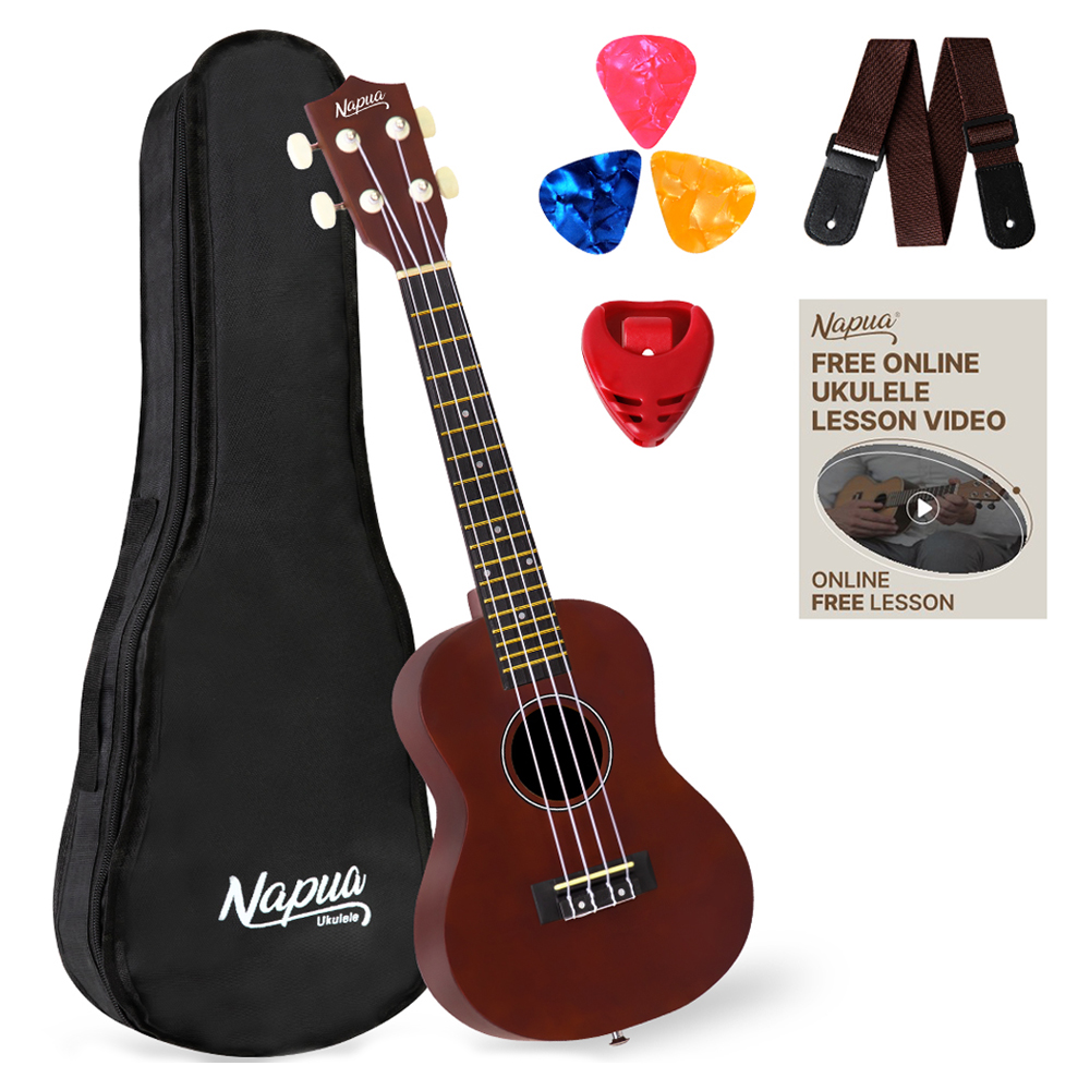 나푸아 입문용 우쿨렐레 패키지 세트 NU330C BN, 콘서트, 1세트 26,400원