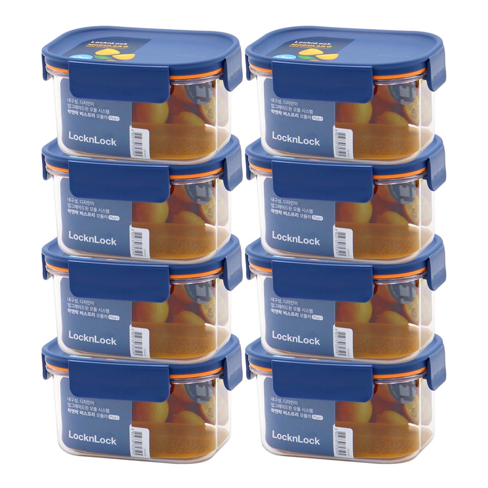 락앤락 비스프리 모듈러 플러스 직사각 밀폐용기 네이비 450ml + 세척솔 45,690원