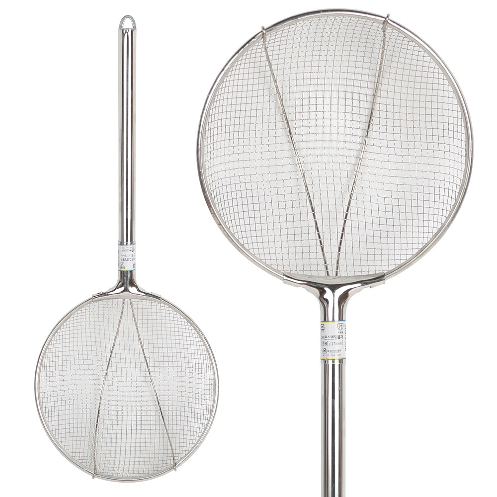 국산 업소용 뜰채 튀김 통닭 횟집 건지기, 1개 23,000원