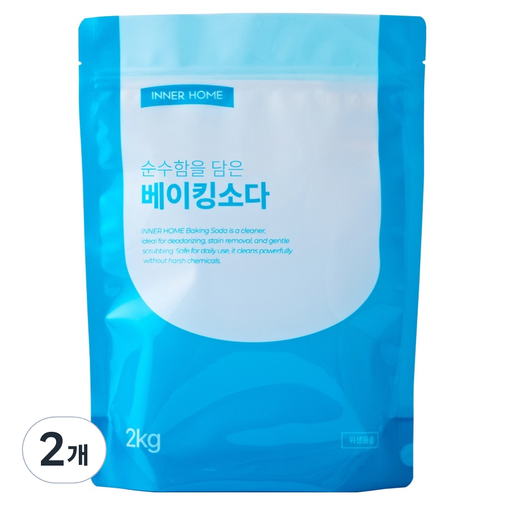 이너홈 베이킹소다, 2kg, 2개 9,900원