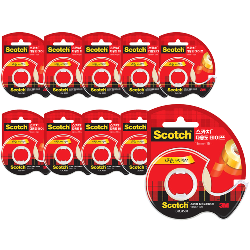 스카치 다용도테이프 디스펜서 581 18mm x 15m 14,000원